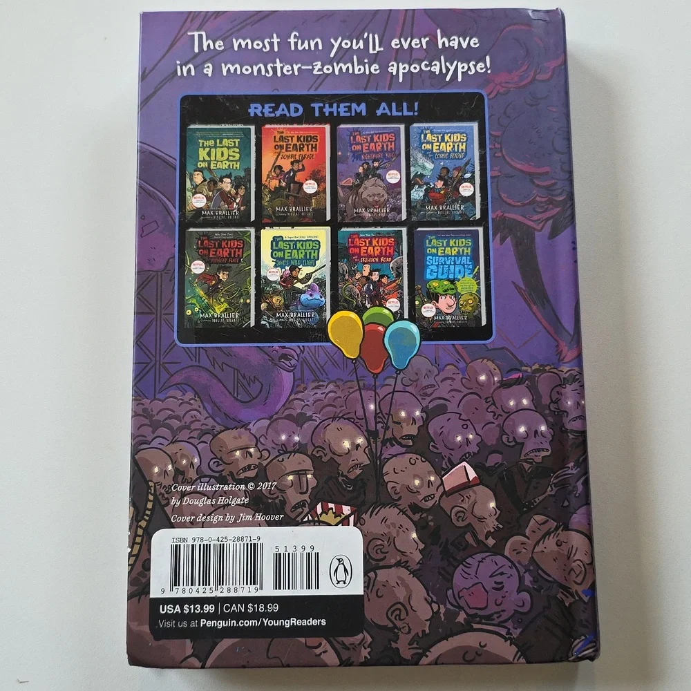 The Last Kids On Earth Chapter Book Set - 8 to 12 Year Old Boys